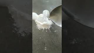 Science experiment with baking soda  baking powder and water try for you and comment me viral [upl. by Neetsyrk]