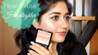 Highlighter Makeup Tutorial for Beginners  corallista [upl. by Carmella]