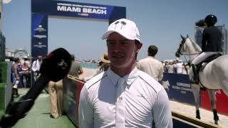 Mikey Pender  Reaction  LGCT GP Miami Beach 2024 [upl. by Anitnatsnoc]