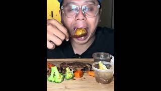 BLACK PEPPER STEAK DARI POLPERRO LAYAN JUGA EH ❗️❗️ MUKBANG MALAYSIA [upl. by Assyram]