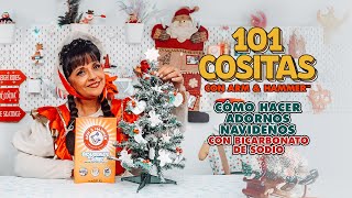 AampH MX  Tutorial para hacer adornos navideños en casa [upl. by Yelrebmyk]