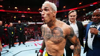 Charles Oliveira Octagon Interview  UFC 289 [upl. by Kenwrick]