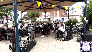 Ipswich Over 50s Brass Band Felixstowe Triangle Part Three 21st June 2022 [upl. by Cynarra987]