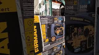 Firman WH03242 DualFuel 40003200w generator on sale at Costco [upl. by Winn]