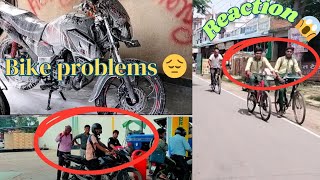 Bike problem 😔Sp 125 washing 😄youtube youtubevideo minivlog vlog trending reaction [upl. by Gapin]