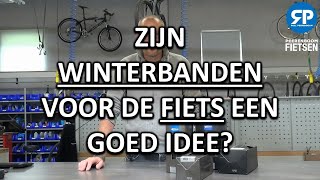 ZIJN WINTERBANDEN VOOR DE FIETS EEN GOED IDEE [upl. by Aicenod]