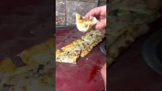 Kaşarlı mantarlı pide 👍🏻👍🏻👍🏻👍🏻 [upl. by Wurst]