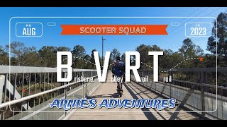 Scooter Squad  BVRT  Brisbane Valley Rail Trail [upl. by Nerak]