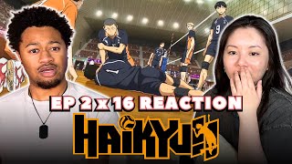 NOOO NOT DAICHI 😨  Haikyuu S2 Ep 16 FIRST TIME REACTION [upl. by Dino]