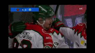 Luleå HF VS Frölunda HC Highlights 3011 2024 [upl. by Kashden]