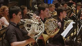 Leonard Bernstein arr Clare Grundman  Overture to Candide  Israel National Youth Wind Orchestra [upl. by Canale225]