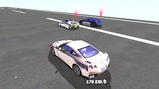 1100 HP Nissan GTR Vs Ferrari SF90 Vs McLaren 765LT Vs Tesla Model S Plaid DRAG RACE 1 Mile [upl. by Nivlen]