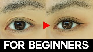 Easy Eye Makeup Tutorial for BEGINNERS [upl. by Kcinomod]