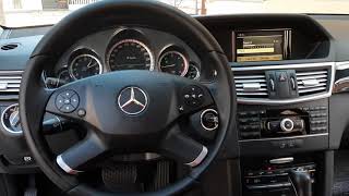 MERCEDES E220 CDI 》22《 170ps AVANTGARDE 2011 REVIEW MK [upl. by Rednirah]