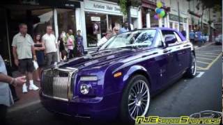 Rolls Royce Phantom Drophead Coupes Red Bank NJ Exotic Car Show 2011 [upl. by Sillek733]