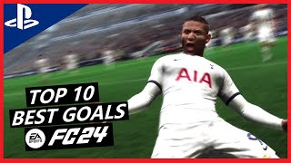 FC 24  TOP 10 GOALS  PS5 4K60 EP3 [upl. by Shurwood]