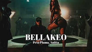 BELLAKEO  Peso Pluma Anitta Video Oficial [upl. by Bertha542]