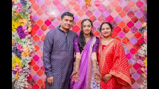 Tannishtha  Half Saree Ceremony  Team Keshu Photography [upl. by Nosreip]