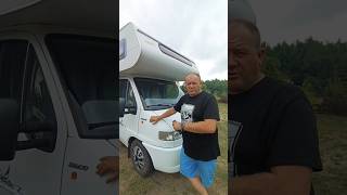 Fiat Ducato Dethelffs Kraina Kamperów Oglądamy kampery niedozajechania automobile shorts [upl. by Ahsieki]