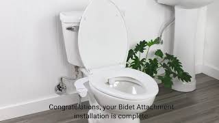 Rinslet Bidet Attachment WS111 and WS12 [upl. by Danczyk]