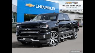 2016 Chevrolet Silverado 1500 LTZ  Crew Cab  4WD  Heated Steering  Bose  MORE Stk 187583A [upl. by Nerrak195]