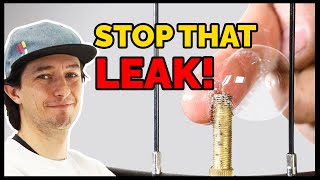 Schrader Valve Leaking Air Stop The Leak With This Easy Fix [upl. by Ecneralc831]