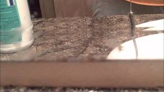 DIY Its Faux Granite Countertop Time Part 11 [upl. by Alrahc288]