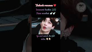 Taekook romance❤ 🌚🍼😂 taekook go and the full video 👆🏻👆🏻 [upl. by Nirtak46]