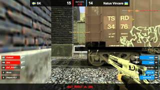 NaVi vs SK map 2 train dreamhack 2011 [upl. by Fleischer]