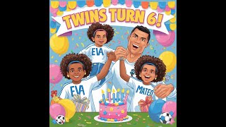 Ronaldo’s Twins Turn 6 How the Star Celebrated Their Special Day [upl. by Whiting300]