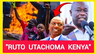 quotRUTO UTACHOMA KENYAquotGACHAGUA WARN RUTO AFTER IMPEACHMENT BY HIGH COURT [upl. by Ahseem253]