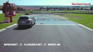 PKW Fahrsicherheitstraining Sachsenring [upl. by Ecinue]