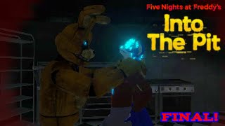 WE FOUND HIM  Five Nights at Freddys INTO THE PIT FINALE [upl. by Meelak]