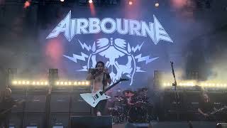 Airbourne  Live It Up Orange Metalic Festival Orange 08082023 [upl. by Murton870]