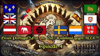 EU4CommunityMPStaffel 4  Episode 4 Freies Portugal Fra vs Öst Russland gegen ALLE [upl. by Aihsiyt880]