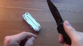 Multi Tool vs Folding Knife [upl. by Zetnas]