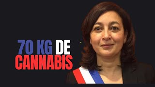 Avallon  70 kg de cannabis retrouvé au domicile de la maire exPS Jamilah Habsaoui [upl. by Aramanta847]