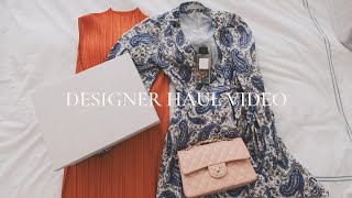 2024 Luxury Designer Haul Video Chanel DampG Zimmermann Issey Miyake Jimmy Choo [upl. by Merrielle]