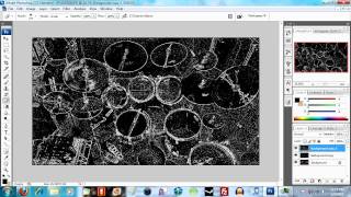 Photoshop Tutorial  Outline Pictures  Wireframe Effect [upl. by Ala406]