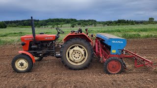 Ursus C330M I siewnik Isaria 6000 Próba kręcona pod grykę farming nature [upl. by Leugar366]