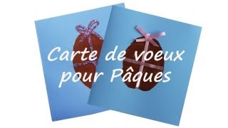 Carte de Pâques à faire soimême [upl. by Sherard]