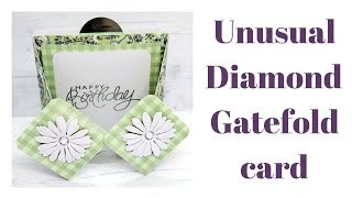 Diamond Gatefold Card [upl. by Yarak849]