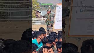 Army Recruitment rally at Panzgam Kupwara 🇮🇳 indianarmy short 🔥 physical runingmotivation 💪 [upl. by Arlena218]