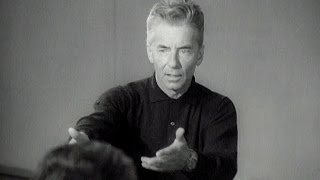 Masterclass with Herbert von Karajan [upl. by Haduhey]