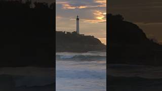 Sunset at the beach « Chambre d’amour » in Anglet ❤️ romantic italian song france travel foryou [upl. by Kciremed518]