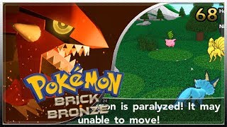 POKEMON BRICK BRONZE RANDOMIZER ROBLOX 68  DIA DE PARALISIS Y CONFUSION  GAMEPLAY ESPAÑOL [upl. by Keverian25]