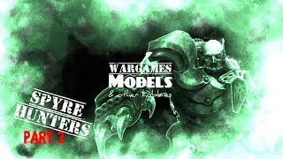 Building Necromunda Spyrer Hunters  Part Three Jakara [upl. by Eanaj]