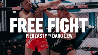 FAME FREE FIGHT Pierzasty vs Daro Lew FAME 18 [upl. by Ahsropal]