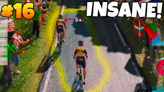 THIS INSANE STRATEGY WORKED  Jumbo Visma 16 Tour De France 2022 PS4PS5 PS5 Gameplay [upl. by Alika]