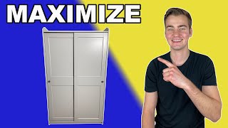 Maximize Your Storage With This IKEA Wardrobe [upl. by Nibla492]